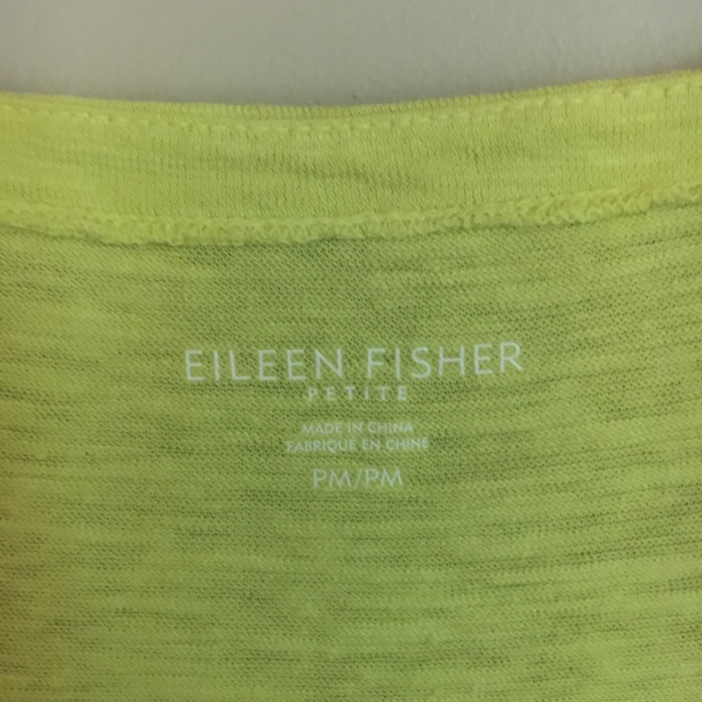 Eileen Fisher Hemp Twist Henley Tank Dress - Picture 6 of 8